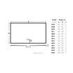 Xenz Flat Zero douchevloer - 90x90x4 - Acryl - wit SW378996