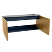 Mondiaz JOYA-DLUX 100cm meuble de salle de bains - couleur Oak - Vasque FAYE position Droite Sans trou de robinet couleur Sombra. SW1424269