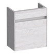 BRAUER Inspire meuble sous-lavabo pour lave-mains - 40x45x22cm - porte ouvrant à droite - sans poignée - Forest Seashell SW1199079