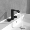 Villeroy & Boch Dawn ensemble de robinet à 3 trous - noir mat SW974309