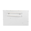Eurom Mon Soleil Panneau infrarouge - 63,7x63,8cm - IP24 - 360watt - wifi - sol/mur - Horizontal / Vertical - métal blanc mat SW999859
