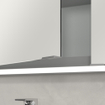 Villeroy & Boch My view armoire de toilette encastrée - 130x75cm - 3 portes 3 prise de courant LED SW641678
