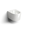 Clou InBe WC sans bride compact 48cm avec abattant frein de chute Blanc brillant SW369990
