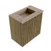 Mondiaz JOYA-DLUX 40cm toiletmeubel - kleur Dusk - Wastafel FAYE positie Midden Zonder kraangat kleur Arena. SW1425734