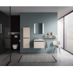 Duravit Ketho 2 meuble sous-lavabo avec 1 tiroir 63.4x45.5x44cm avec poignée anthracite taupe supermat SW771925