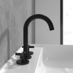 Villeroy & Boch Loop & Friends ensemble de robinet à 3 trous - noir mat SW974349