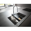 Hansgrohe Aquno 1-gr robinet de cuisine 170mm avec douchette extractible 3 jets chromé SW878838