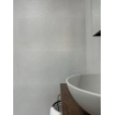 Terravito Melora carreau mural - 60x120cm - rectifié - effet béton - décor blanc mat (blanc) SW1119842