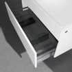 Villeroy & Boch Legato meuble sous-lavabo - 100x55cm - 2 tiroirs Blanc brillant SW479830