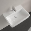 Villeroy & boch o.novo lavabo 60x46x17.5cm rectangle 1 trou pour robinet sans trou de trop-plein blanc alpin brillant céramique+ SW701563