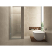 Wiesbaden Less porte de douche 1000 x 2000 x 8 mm verre clair nano/acier brossé SW1183853
