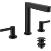 Hansgrohe finoris robinet de lavabo 3 trous 160 bouchon pop up noir mat SW651013