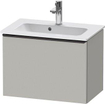 Duravit D-neo Meuble sous vasque 61x37.2x44cm 1 tiroir Gris béton mat SW640718