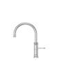 Quooker BE Classic Fusion Round mitigeur d'eau bouillante - bec pivotant - réservoir Combi+ - Eau chaude / eau bouillante - Inox SW795544