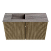 Mondiaz JOYA-DLUX Meuble de toilette 70cm - couleur Dusk - Lavabo FAYE position Gauche Sans trou de robinet couleur Oza SW1425973