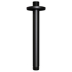 BRAUER Black Edition Regendoucheset inbouw - hoofddouche 30cm - plafondarm - 3 gladde knoppen - inclusief inbouwdeel - handdouche staaf 1 stand - mat zwart SW486505