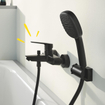 Grohe Start Badkraan - omstel - koppelingen HOH 15cm - matte black (zwart) SW924868