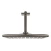 GROHE Rainshower Mono 310 Cube Douche de tête - 31x31cm - 1 jet - bras de plafond 14,2cm - graphite dur brossé SW439102
