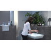 Hansgrohe Talis Mitigeur lavabo - 21cm - bec haut - bec orientable - bonde push open - chrome 0450945
