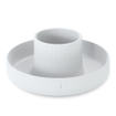 Planteur Umbra Fountain 24x24x11cm lave-mains calcaire blanc SW539313