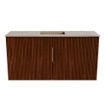 Mondiaz JOYA-DLUX Meuble de toilette 80cm - couleur Ruby - Vasque FAYE position Milieu 1 trou de robinet couleur Arena SW1425266