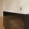 Villeroy & Boch Finion meuble sous-lavabo - 119.6x59.1cm - 4 tiroirs Black mat SW479479