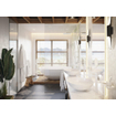 Hansgrohe Metropol mitigeur de lavabo monotrou 260 avec bonde push open avec bec saillant fixe 20,4 cm blanc mat SW297568