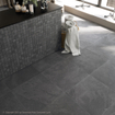 SAMPLE Terravito Solido wand- en vloertegel - 59.5x59.5cm - 8mm - gerectificeerd - Natuursteen look - Zwart SW1131113