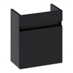 BRAUER Solution Fonteinonderkast - 40x45x22cm - 1 linksdraaiende deur - MFC - black wood SW522727