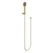 IVY Handdoucheset - rond - satin spray - met verstelbare wandsteun - doucheslang 150cm - staafmodel - 120 cm - Geborsteld mat goud PVD SW1031621