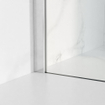 FugaFlow Eccelente Vetro Cabine de douche - 100x120x200 - Profil en verre de sécurité - anti-calcaire - chrome SW1451101