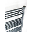 Instamat Nera radiateur sèche-serviettes, h 1130 x l 450 mm, 6 connexions ½", y compris supports muraux, couleur drs1 gris SW416907