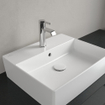 Villeroy & Boch memento 2.0 Lavabo à poser 50x42cm 1 trou de robinet et trop-plein Ceramic+ stone white SW209585
