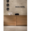 Fap ceramiche maku carreau de sol et de mur en sable 80x80cm rectifié aspect pierre naturelle marron mat SW720397
