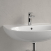 Villeroy & Boch O.novo Fontein - 360 x 275 x 145 mm - glans wit Alpin (wit) - met overloop SW878400