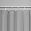 Sealskin Granada Rideau de douche PEVA 180x200 cm Gris clair SW94536
