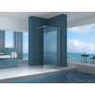 Xellanz Eco douche à l'italienne 800 x 2000 x 8 mm verre clair nano/chrome SW10435