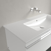 Villeroy & Boch Venticello Lavabo pour meuble - vasque à droite sans trou de robinetterie - 100x50cm - trop-plein - blanc 1025136
