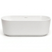ZEZA Pure baignoire îlot - 170x80x58cm - acrylique - blanc brillant SW962848
