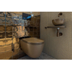 Royal Plaza Belbo Ensemble WC suspendu de 54 cm sans bride avec chasse d'eau profonde, abattant avec fermeture douce (softclose) et libération rapide (quickrelease) modèle Kreta. SW762030