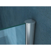 Xellanz Eco douche à l'italienne 800 x 2000 x 8 mm verre clair nano/chrome SW10435