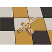 Terravito Belino carrelage mural et de sol - 10x10cm - 7.2mm - Carré - rectifié - Jaune mat SW647685
