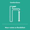 Hansgrohe VIVENIS mitigeur de lavabo monocommande 210 avec bec orientable et vidage à tirette blanc mat SW642512