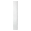 Plieger Cavallino Retto radiateur sèche-serviettes vertical double raccordement central 1800x298mm 817W blanc 7253020