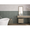 Terravito Pavero wandtegel - 7.5x30cm - 8.6mm - Rechthoek - Groen mat SW359860