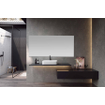 FugaFlow Eccelente Arredo Miroir - 140x70cm - sans éclairage - à poser horizontalement et verticalement - sans cuivre SW1469308