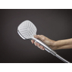 Hansgrohe Croma Select E handdouche Vario EcoSmart 1/2 xØ11cm met rain turbo rain en intense rain regenstraal wit/chroom 0605330