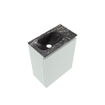 MONDIAZ TURE-DLUX Meuble de toilettes 40 cm Greey. Lavabo EDEN Lava position gauche. Avec 1 trou de robinet. SW1103821