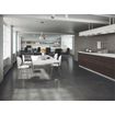 Terravito Velaro wand- en vloertegel - 75x75cm - 10.2mm - Vierkant - gerectificeerd - Betonlook - Antraciet mat SW159299