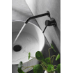 Wiesbaden Ribbd Mitigeur lavabo encastré monotrou avec coldstart complet gunmetal PVD SW632119